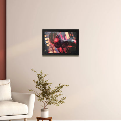 Spiderman Photo Frame | Marvel Framed Poster | A4 Size