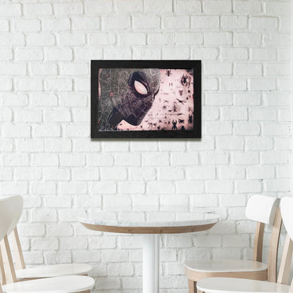 Spiderman Photo Frame | Marvel Framed Poster | A4 Size