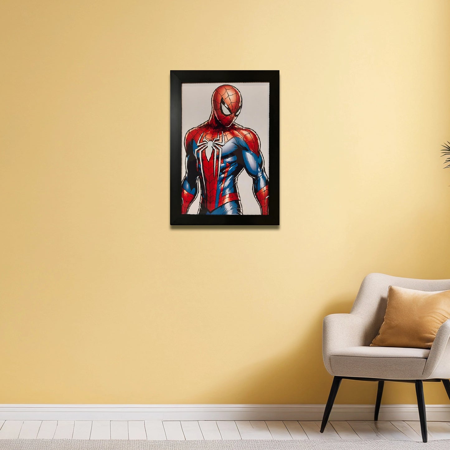 Spiderman Photo Frame | Marvel Framed Poster | A4 Size