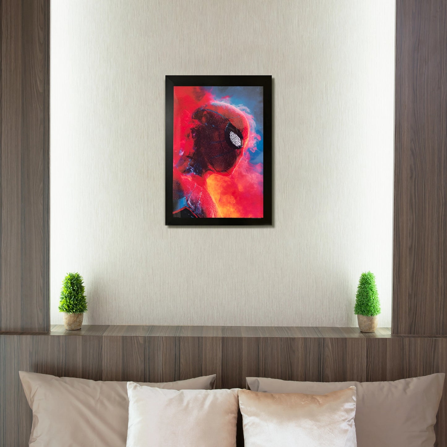 Spiderman Photo Frame | Marvel Framed Poster | A4 Size