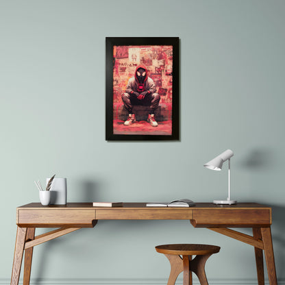 Spiderman Photo Frame | Marvel Framed Poster | A4 Size
