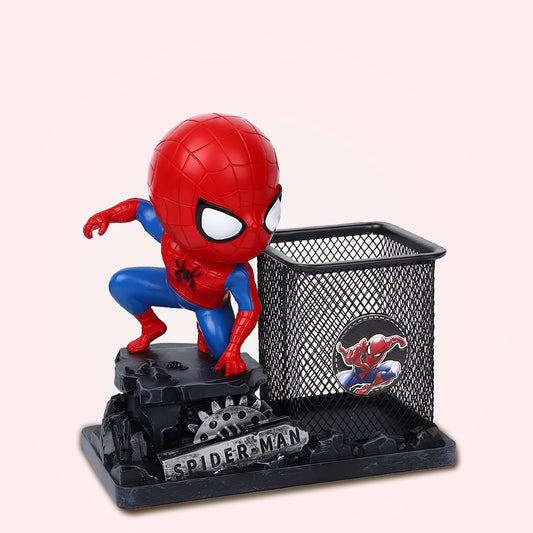 Spiderman Avenger Metal Pen Stand | Pen Holder for Desk