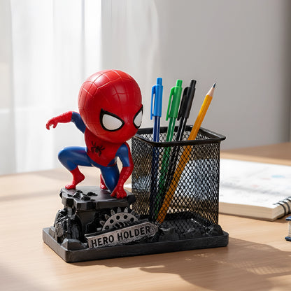 Spiderman Avenger Metal Pen Stand | Pen Holder for Desk