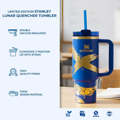 Stanley Lunar Quencher Flowstate Tumbler | Vacuum Insulated | 40 oz/1.2 litres