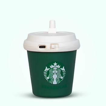 Mini Starbucks Coffee Cup Lamp | USB Rechargeable | Lamp Cum Pen Stand