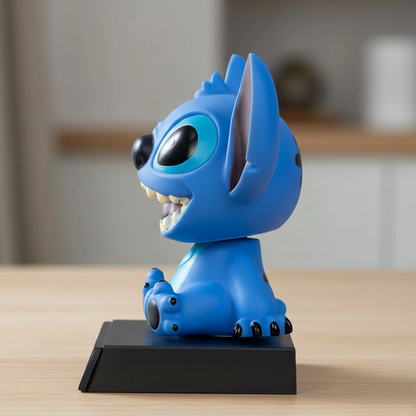 Cute Stitch Cartoon Bobble Head | Fun Collectible Display Toy