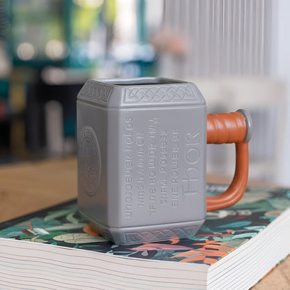 Thor Mug  Mjolnir Hammer Ceramic Mug for Coffee, Tea