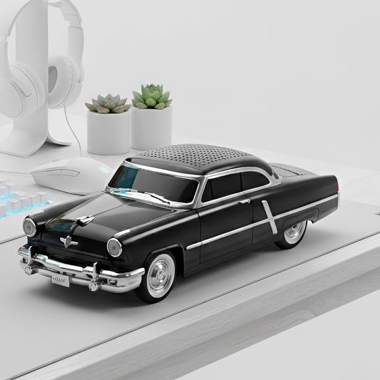 WS-1957 Lincoln Car Wireless Bluetooth Speaker | 10W Audio Output Portable Mini BT Music Sound System | 1500mAh Rechargeable Battery