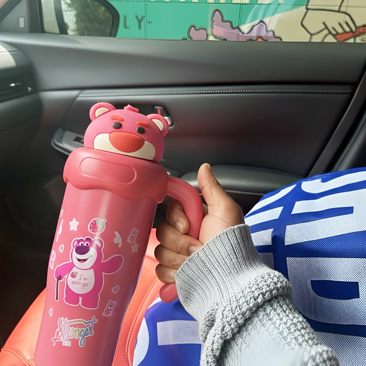 Cute Cartoon Character Vacuum Insulated Tumbler