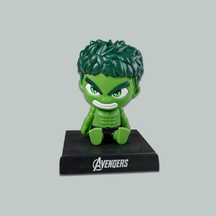 Hulk Bobble Head | Marvel Action Figure Toy