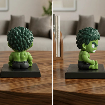 Hulk Bobble Head | Marvel Action Figure Toy