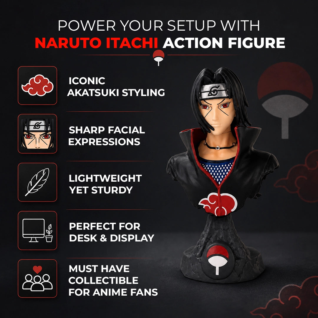 Naruto Itachi Uchiha Action Figure | Anime Collectible