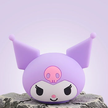 Kuromi Touch Sensor Colour Changing Silicon Night Lamp | Battery Operated Cute Kawaii Squishy Bedside Light