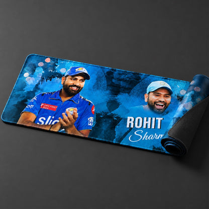 Rohit Sharma XXL Gaming Mouse Pad | Hitman Theme Large Desk Mat