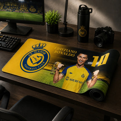 Ronaldo XXL Gaming Mouse Pad | Large CR7 Football Desk Mat