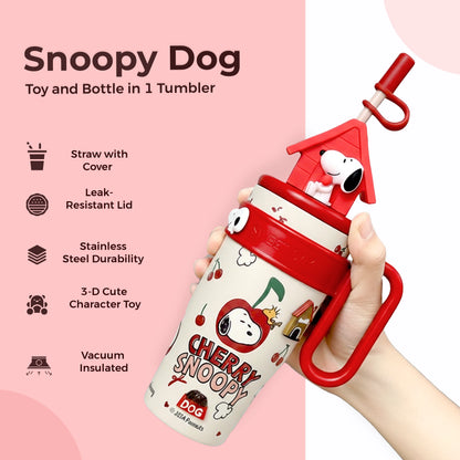 Snoopy Dog Cartoon Tumbler
