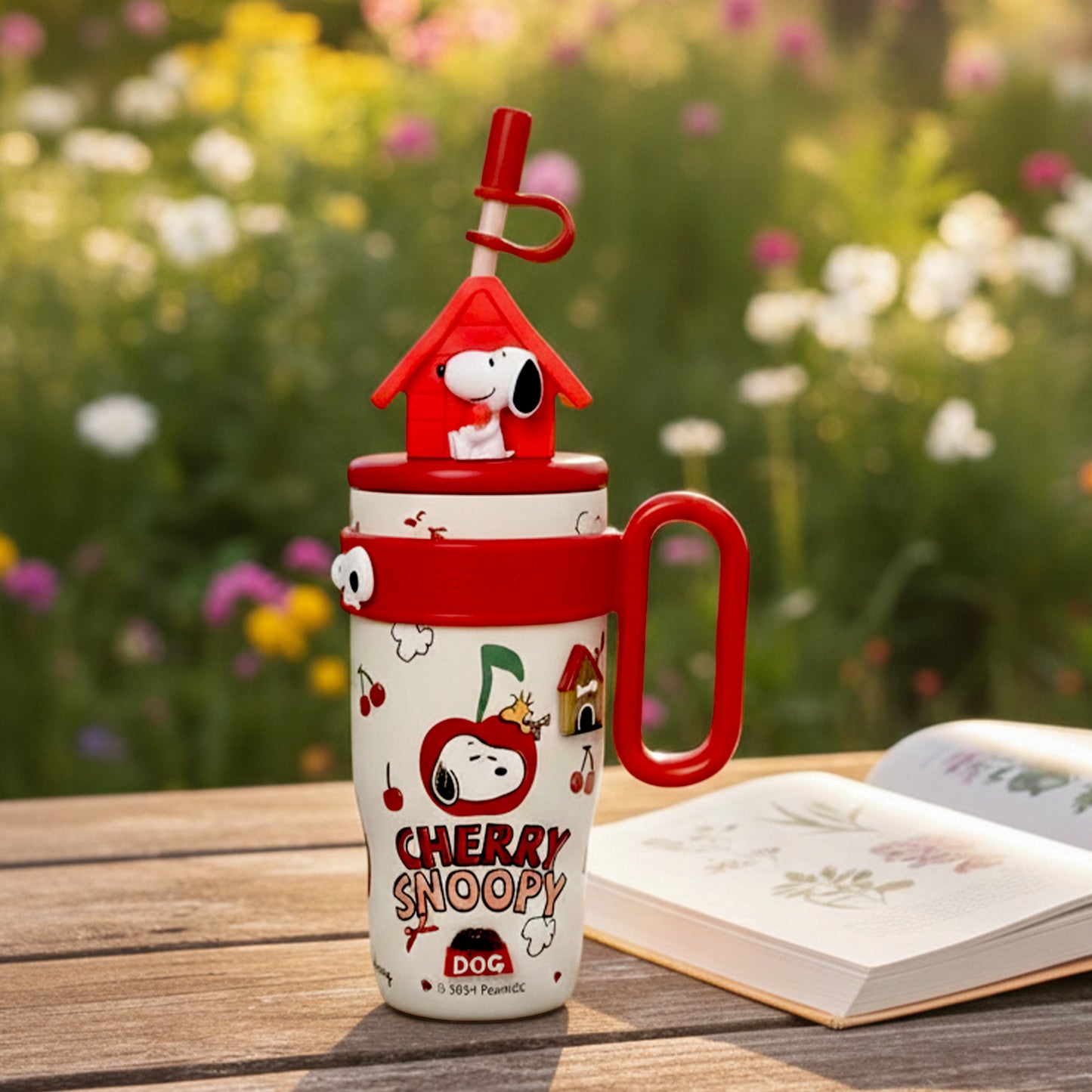 Snoopy Dog Cartoon Tumbler