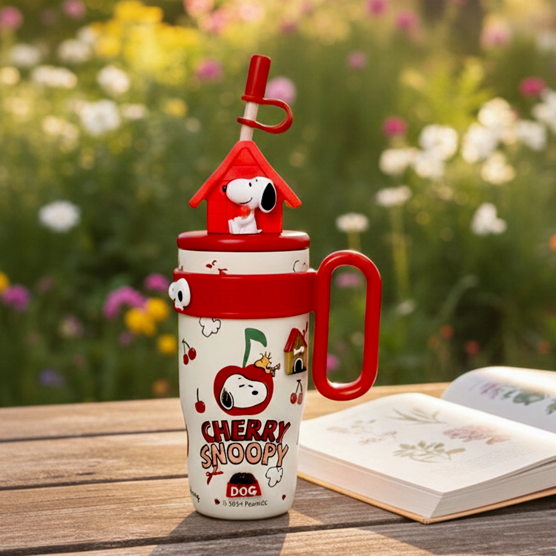 Snoopy Dog Cartoon Tumbler