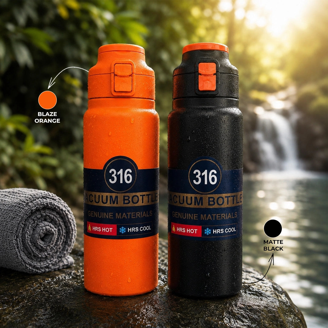 Sports 316 Stainless Steel Sipper Bottle | Vacuum Insulated | 800ml