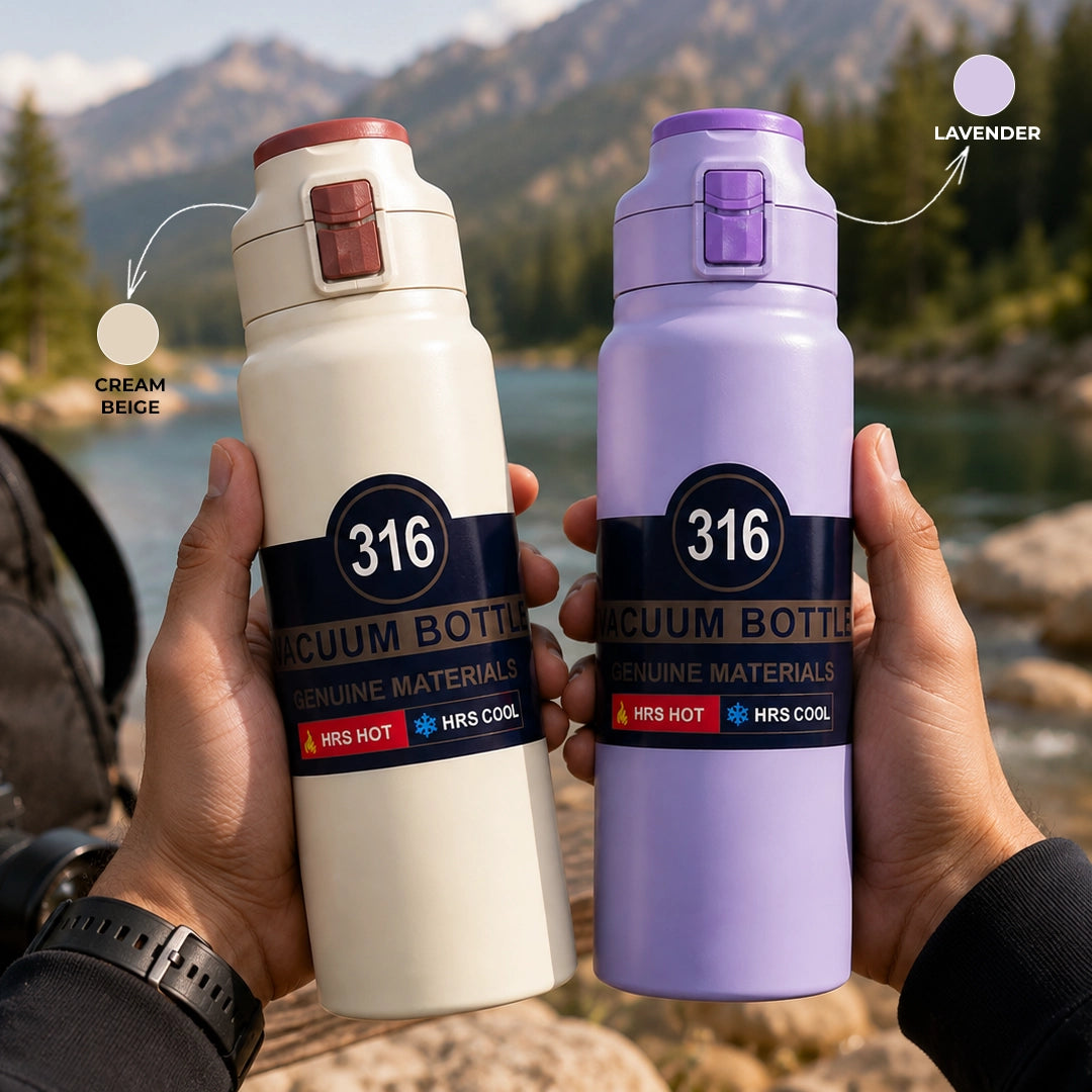 Sports 316 Stainless Steel Sipper Bottle | Vacuum Insulated | 800ml