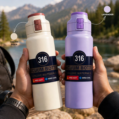 Sports 316 Stainless Steel Sipper Bottle | Vacuum Insulated | 800ml